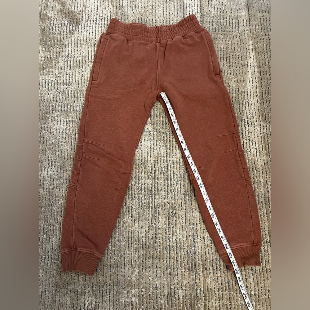 Yeezy season 1 thick sweatpants xs salmon brown color unisex